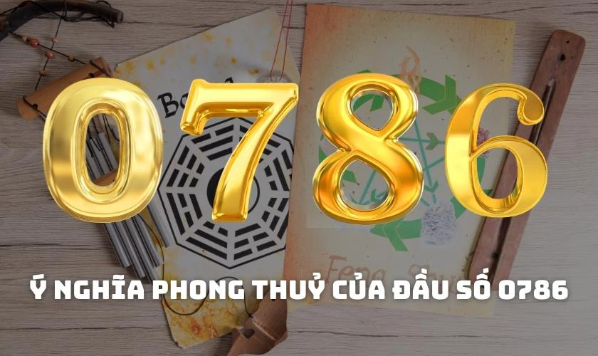 Ý nghĩa phong thuỷ của đầu số 0786
