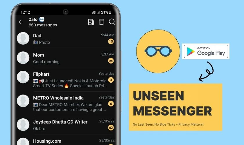Cách xem tin nhắn Zalo đã thu hồi bằng app thứ 3